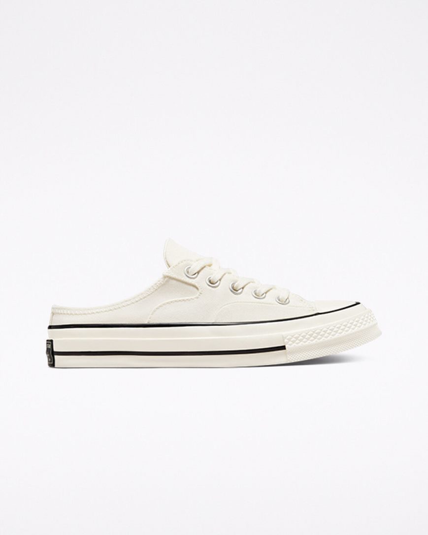 Tenisi Barbati Converse Chuck 70 Mule Bej Negrii | RO VSDGE496